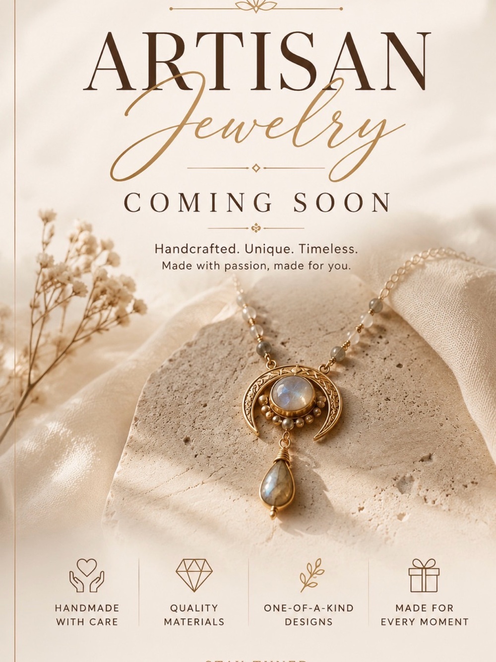Handcrafted coming soon